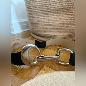 Streets Ahead Black Leather Belt